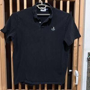 US Open Collection Polo Shirt Men XXL Black Chambers Bay 2015 100% Cotton